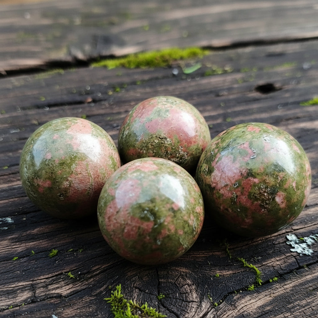 Unakite Mini Sphere