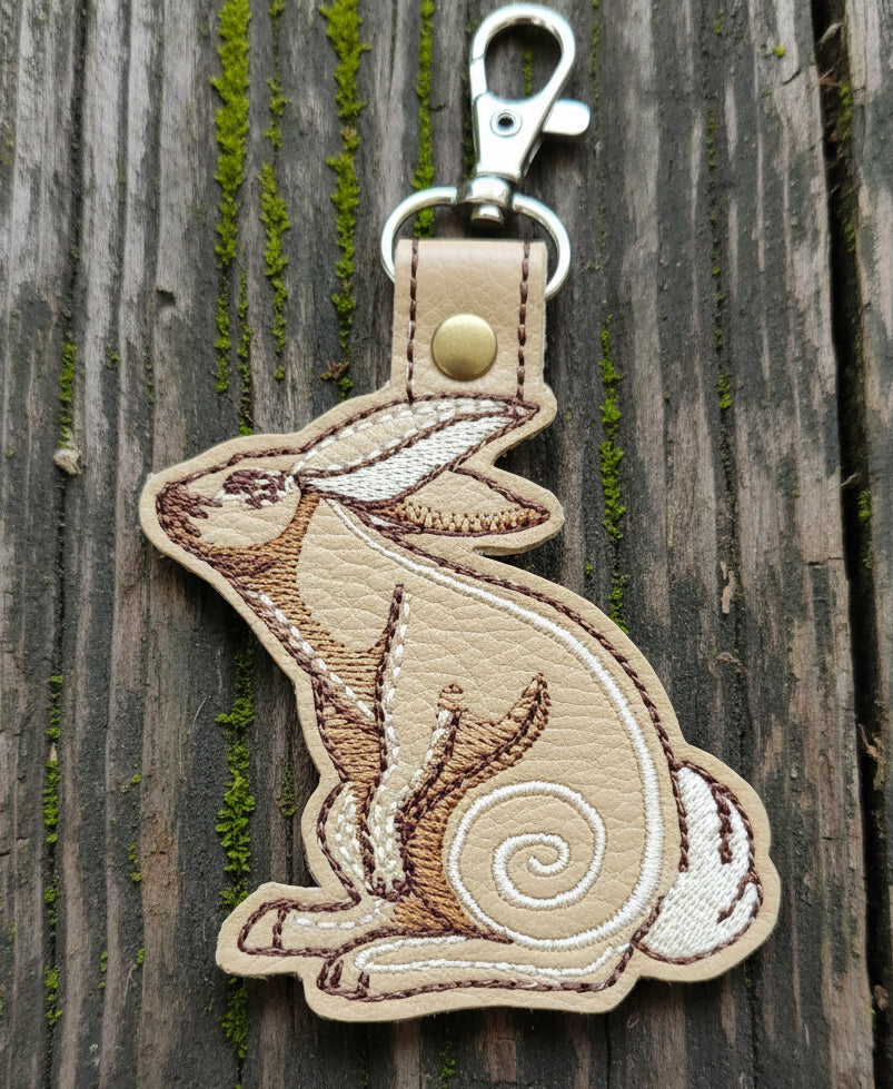 Keychain - Pagan Hare