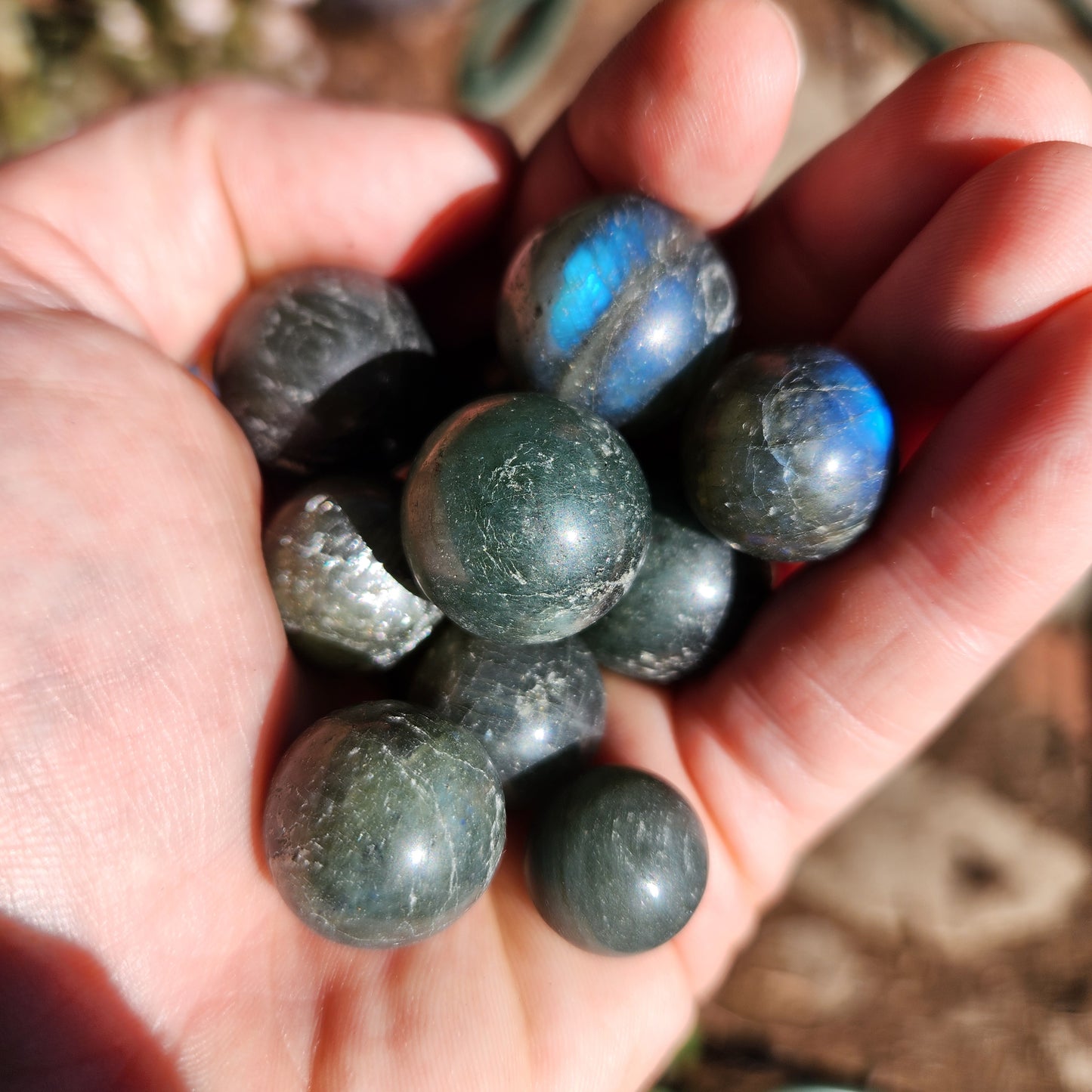 Labradorite Mini Spheres
