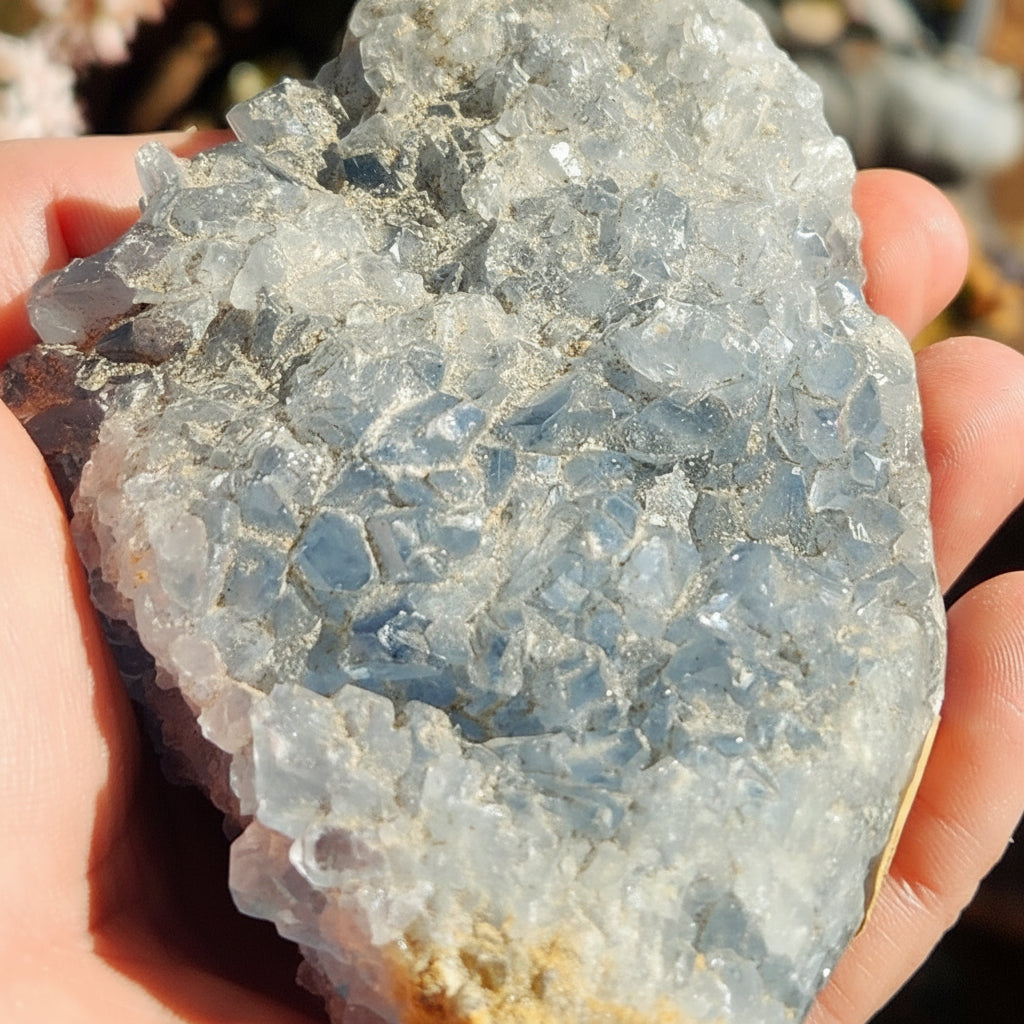 Celestite Cluster