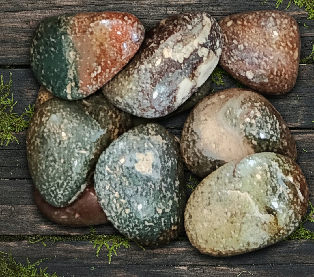 Ocean Jasper Tumbles
