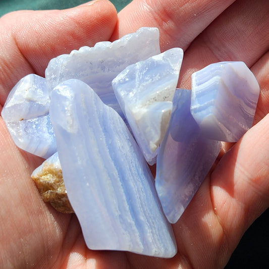 Blue Lace Agate Tumbles