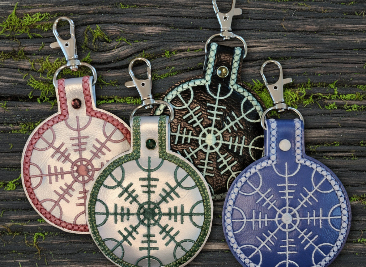 Keychain - Viking Compass