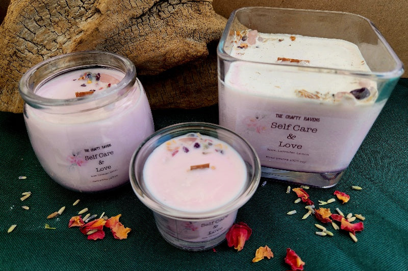 Self Care and Love Candle