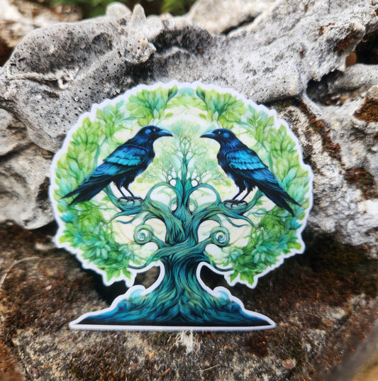 Ravens Spring Sticker