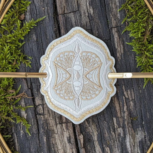 Hair Holder - Gold Vintage