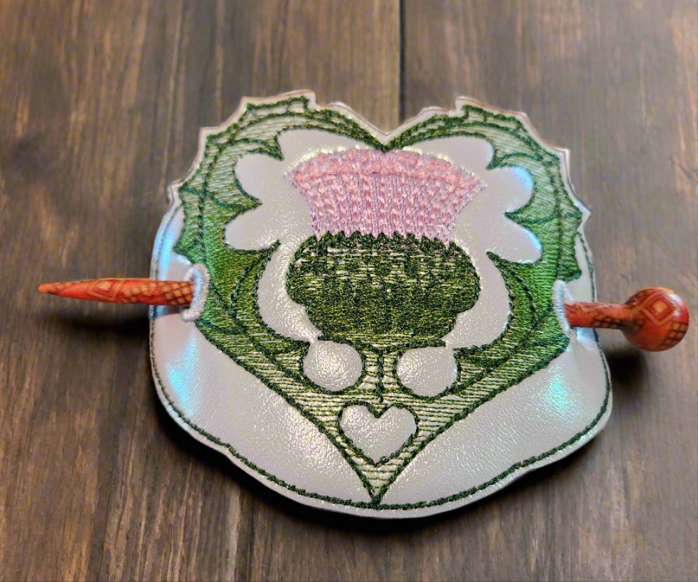 Hair Holder - Scottish Thistle