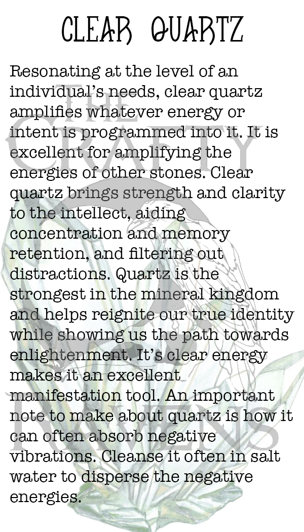 بطاقات معلومات كريستالية، صغيرة مفردة