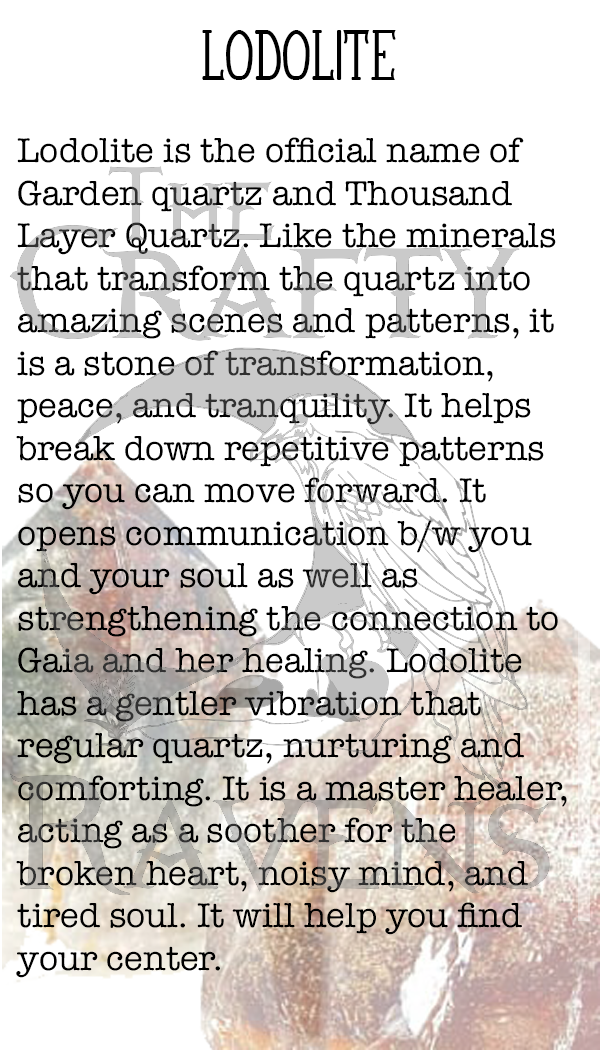 بطاقات معلومات كريستالية، صغيرة مفردة