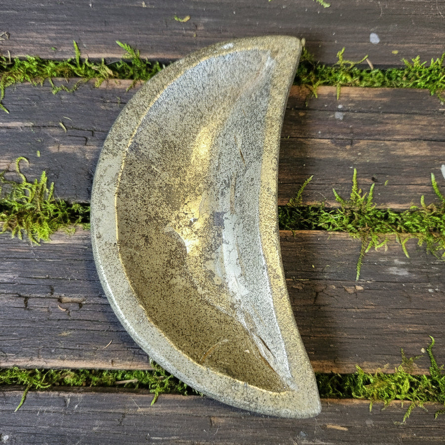 Pyrite Moon Pinch Bowl