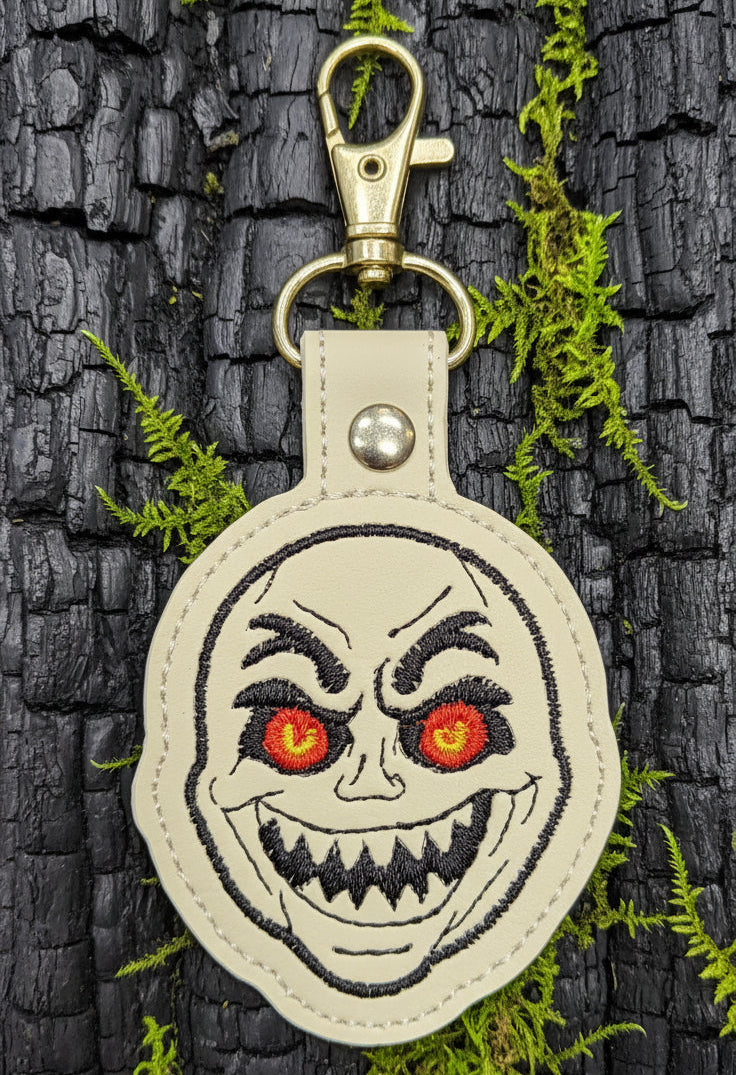 Keychain - Smiley Evil Face