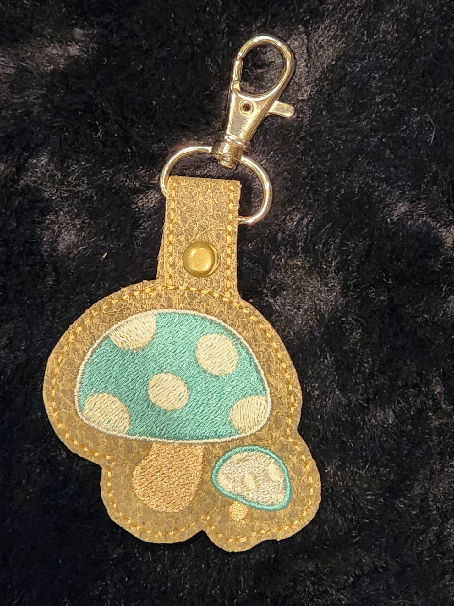Keychain -Mushroom