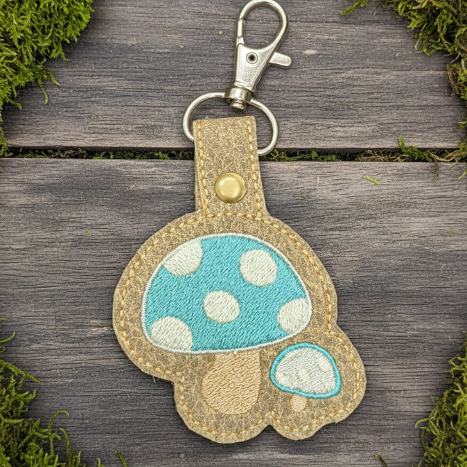 Keychain -Mushroom