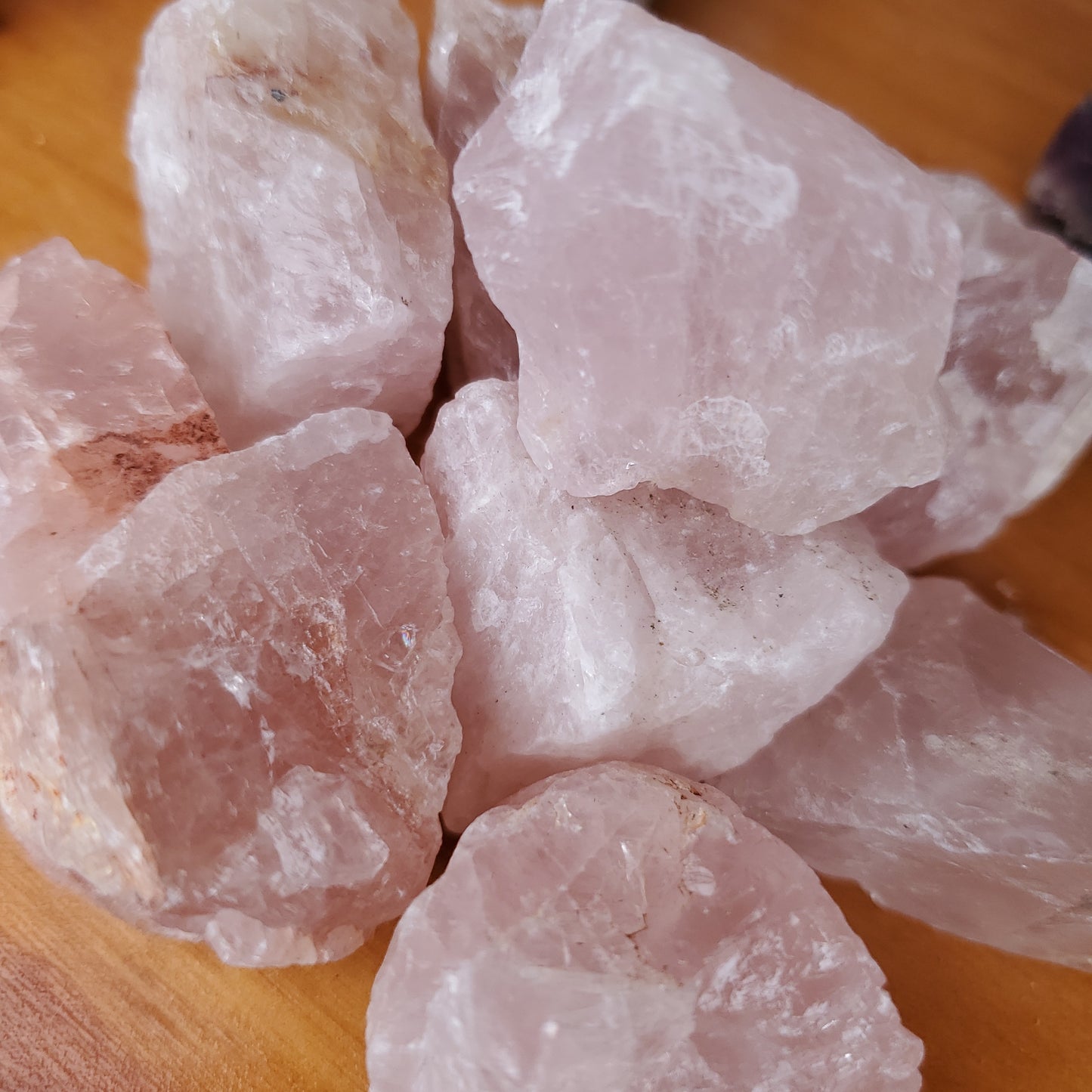 Raw Rose Quartz