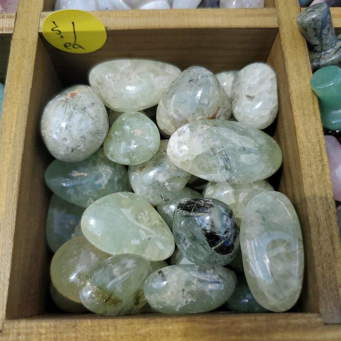 Tumbled Prehnite