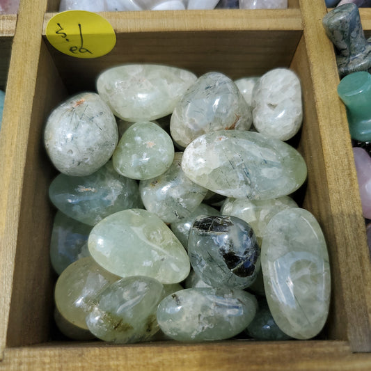Tumbled Prehnite