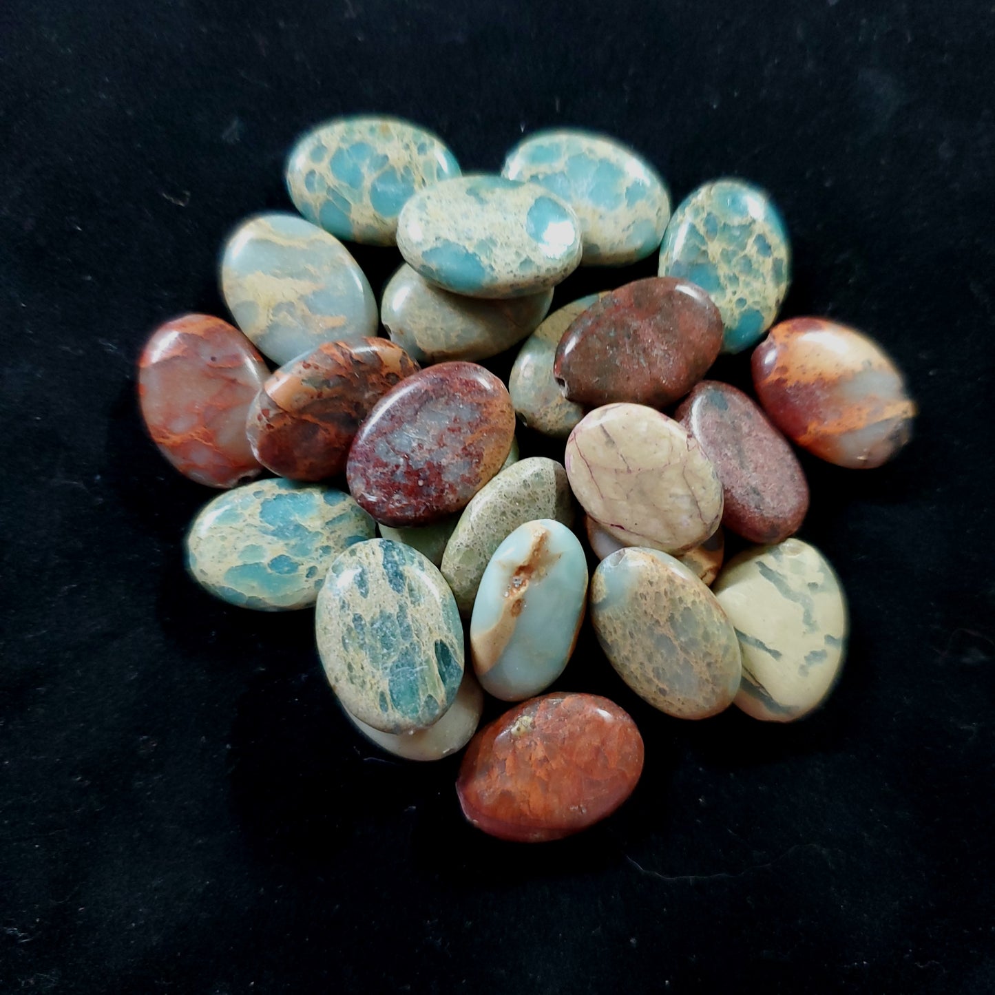 Impression Jasper (Variscite) 13x18mm Cabochon