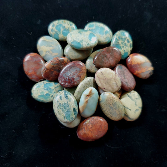 Impression Jasper (Variscite) 13x18mm Cabochon