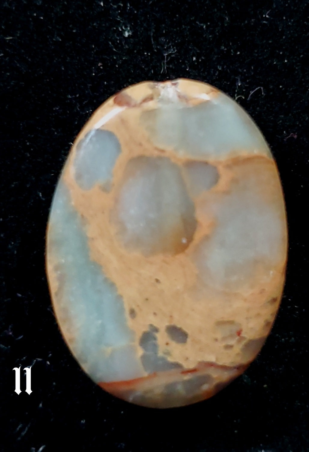 Impression Jasper (Variscite) 13x18mm Cabochon
