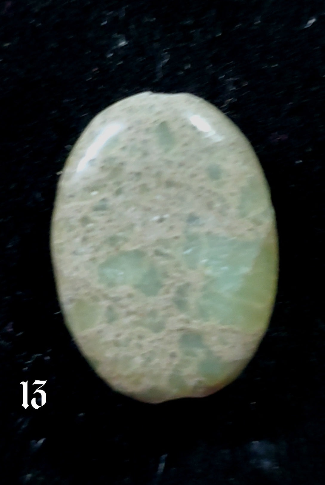 Impression Jasper (Variscite) 13x18mm Cabochon