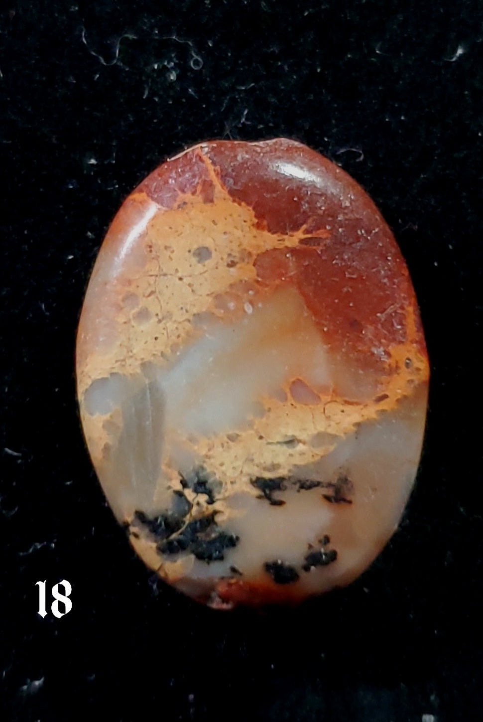 Impression Jasper (Variscite) 13x18mm Cabochon