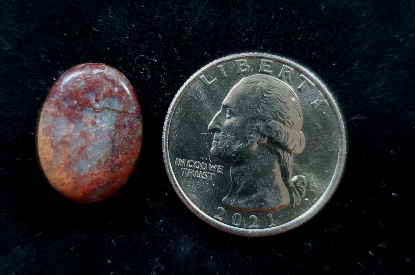 Impression Jasper (Variscite) 13x18mm Cabochon