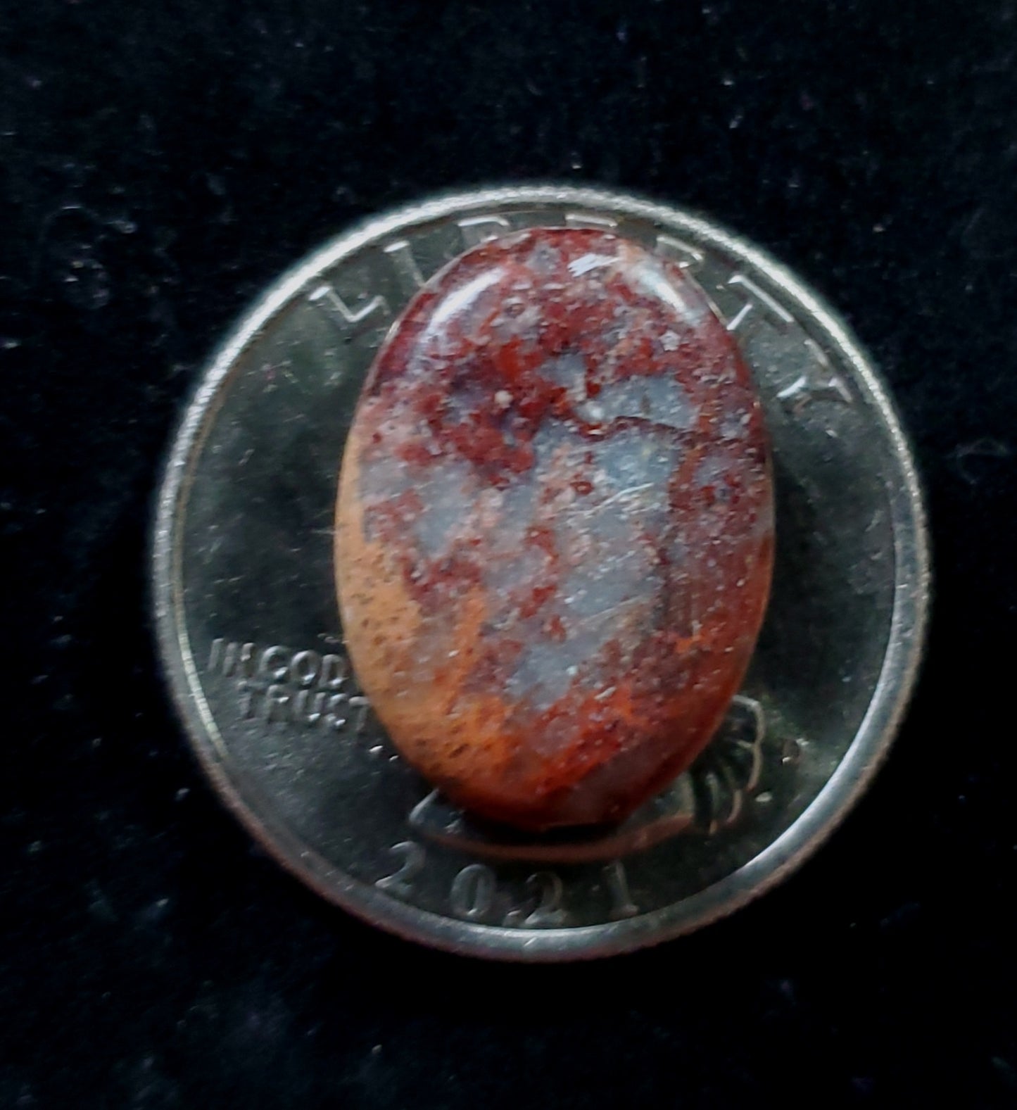 Impression Jasper (Variscite) 13x18mm Cabochon