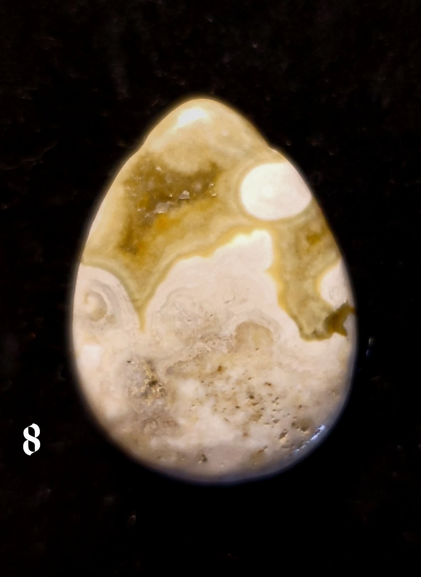 Ocean Jasper Teardrops