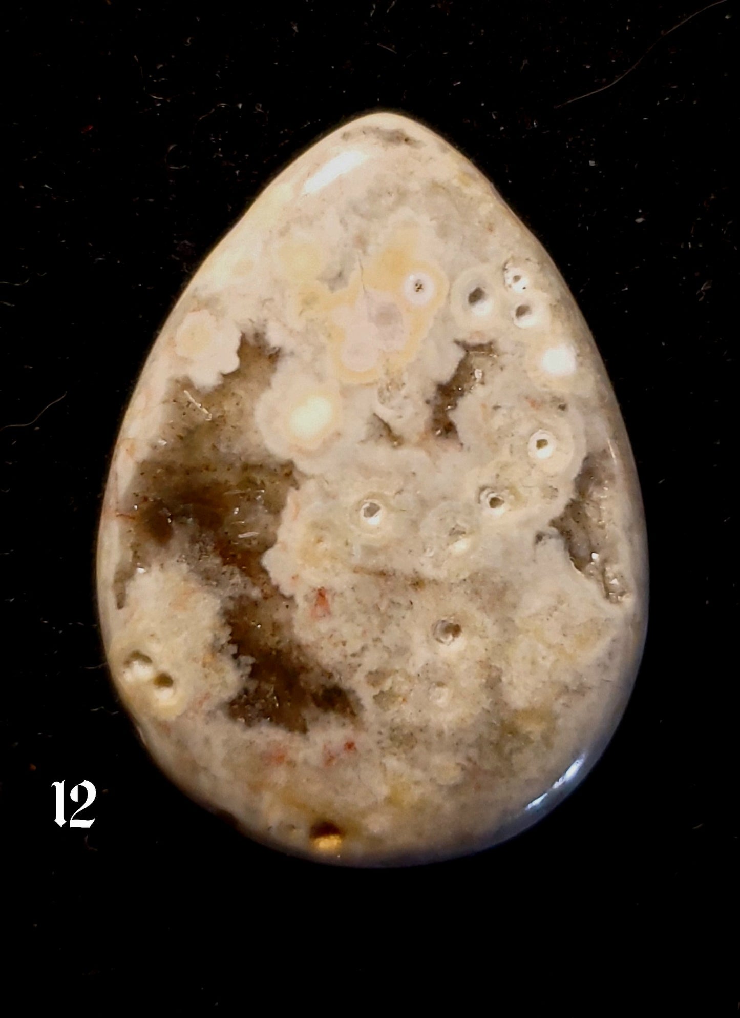 Ocean Jasper Teardrops