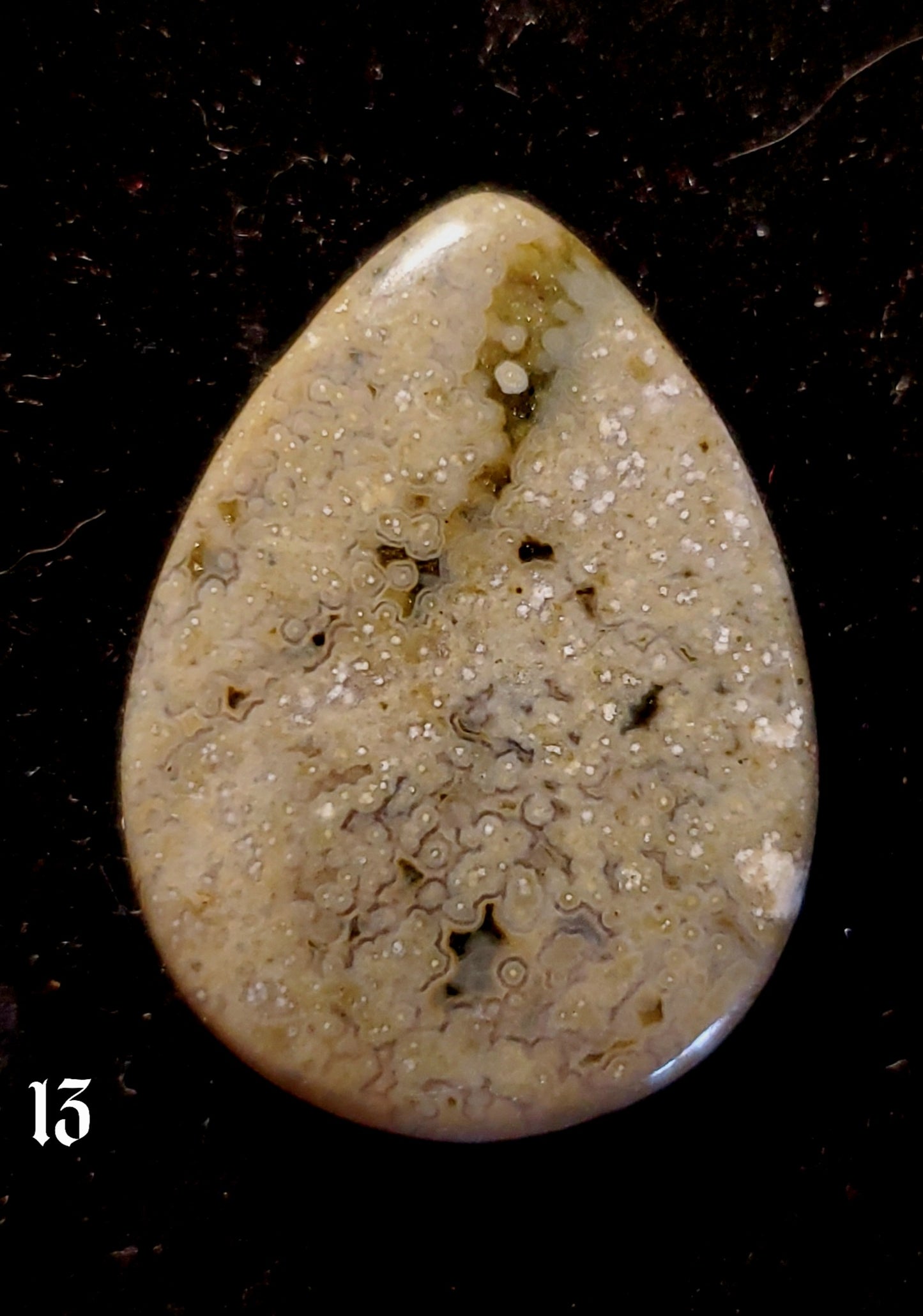 Ocean Jasper Teardrops