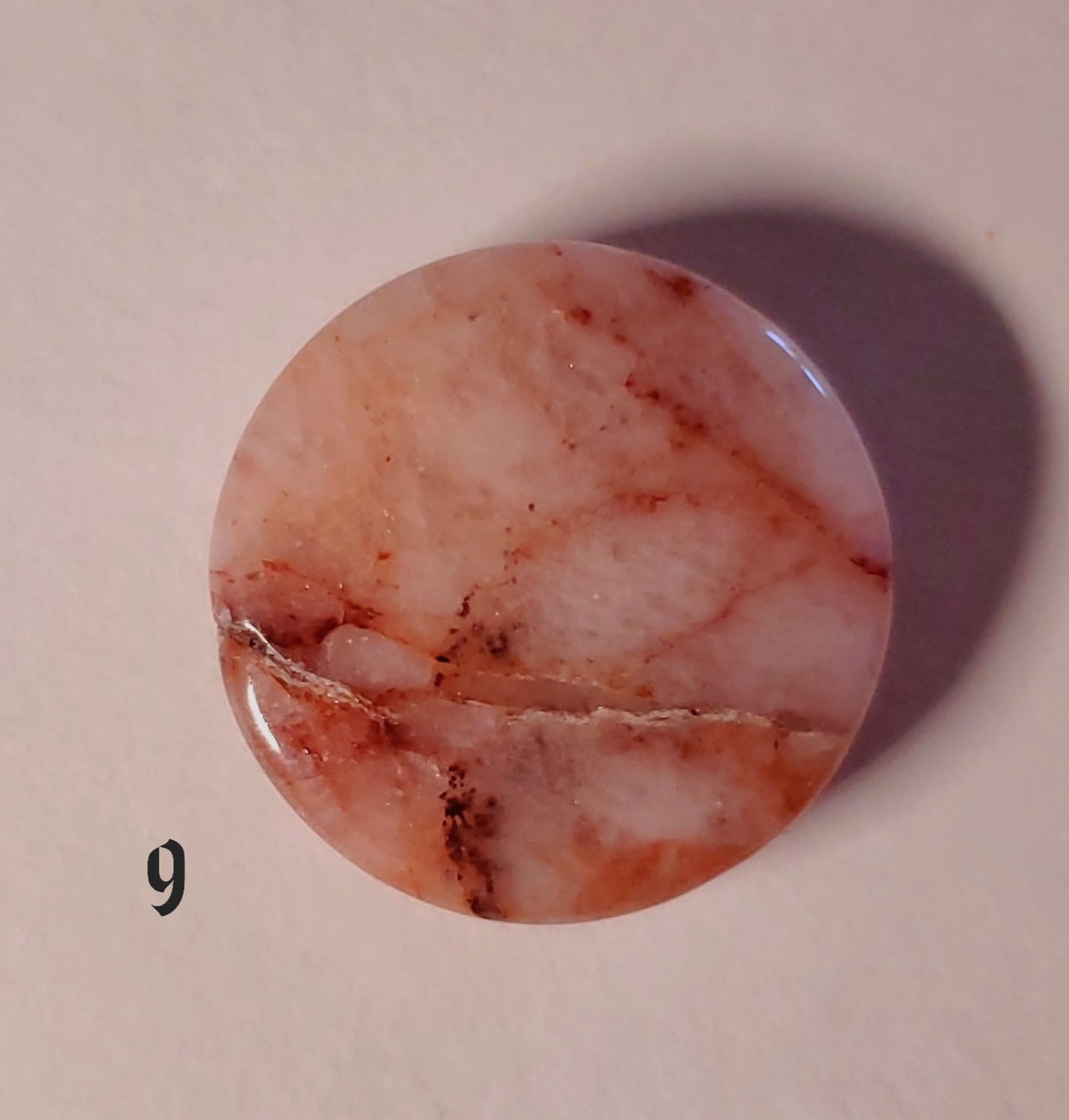 Strawberry Quartz Cabochon
