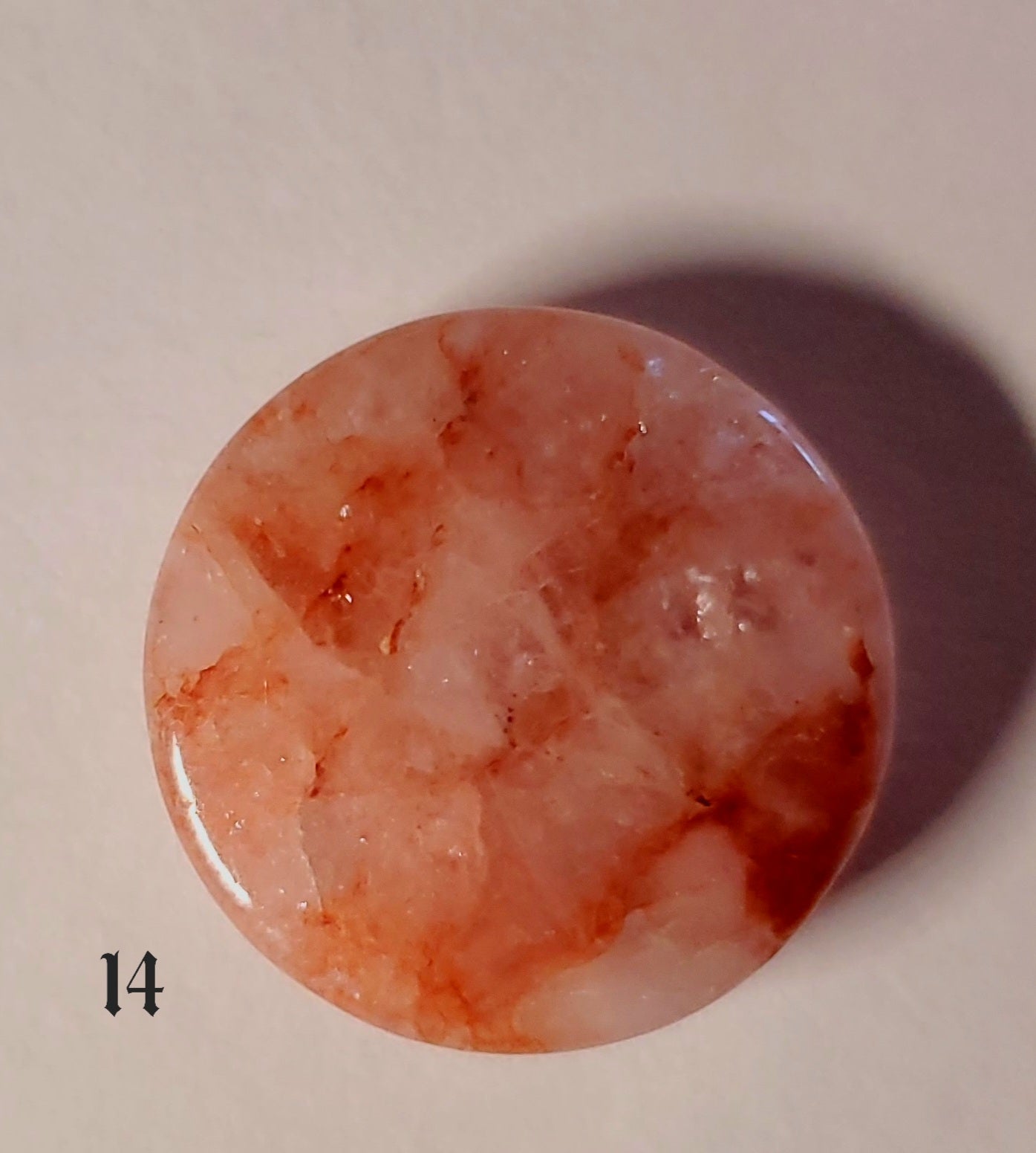 Strawberry Quartz Cabochon
