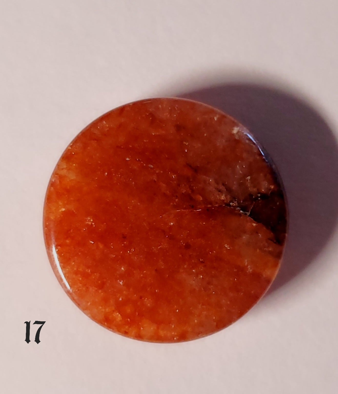 Strawberry Quartz Cabochon