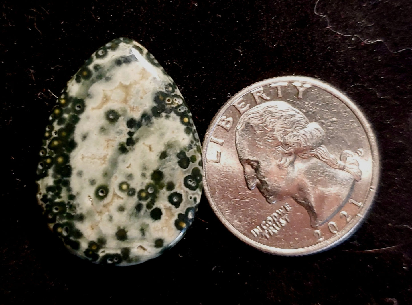 Ocean Jasper Teardrops