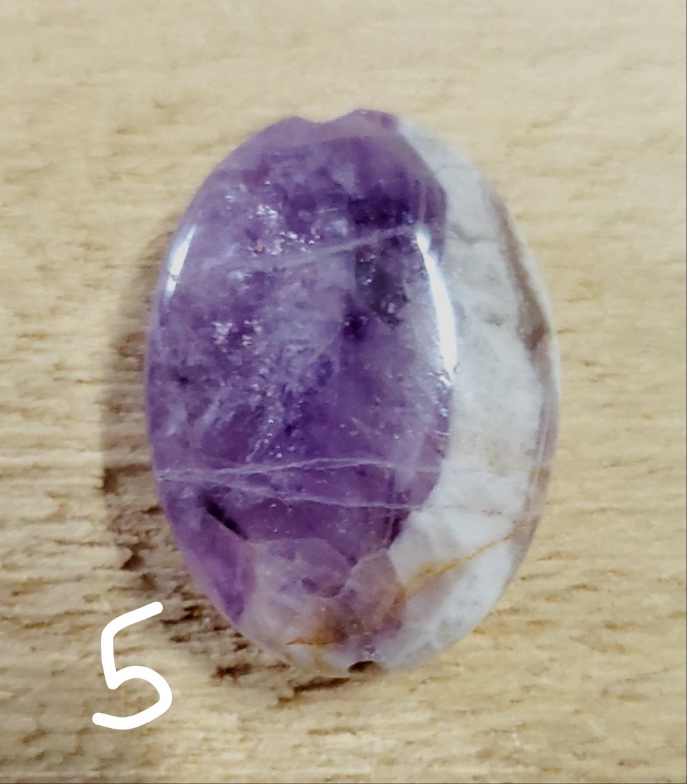 Dream Amethyst Oval Cabochon 18x25mm