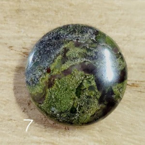 Dragon's Blood Jasper Coin