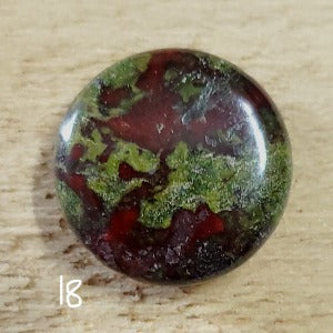 Dragon's Blood Jasper Coin