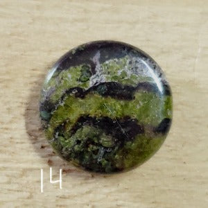 Dragon's Blood Jasper Coin