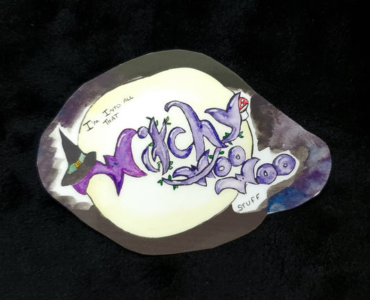 Witchy Woo Woo Sticker