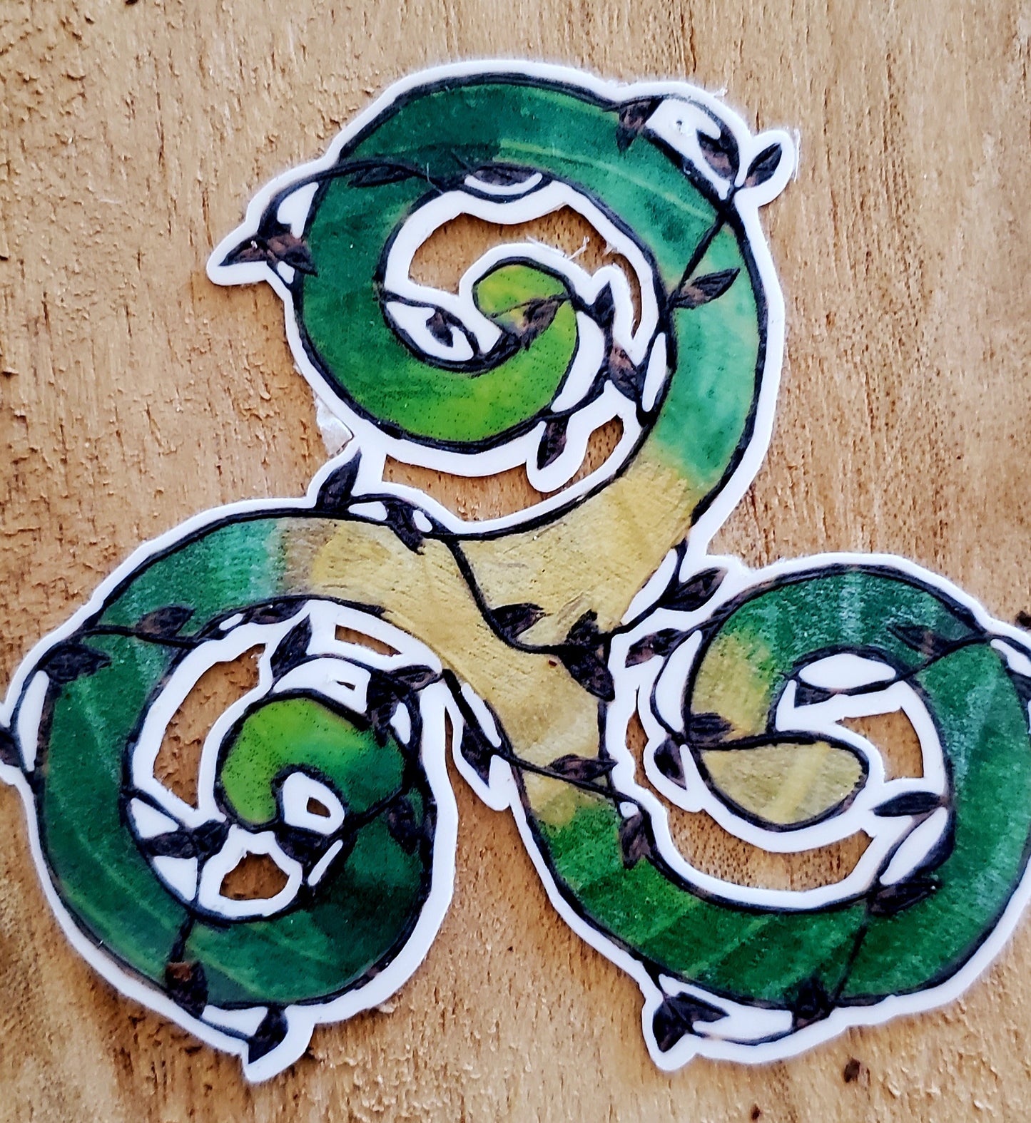 Triskel Vine Sticker