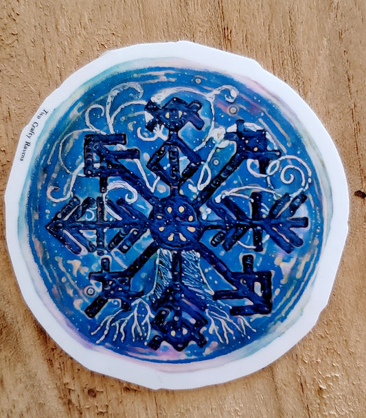 Rune Tree of Life Sticker