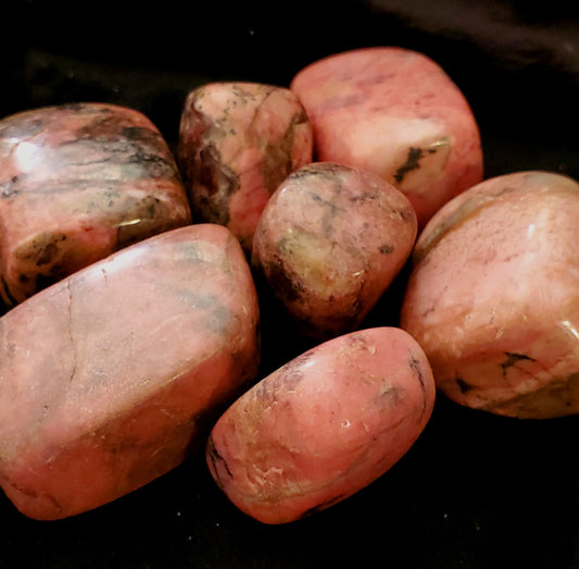 Rhodonite Tumbles