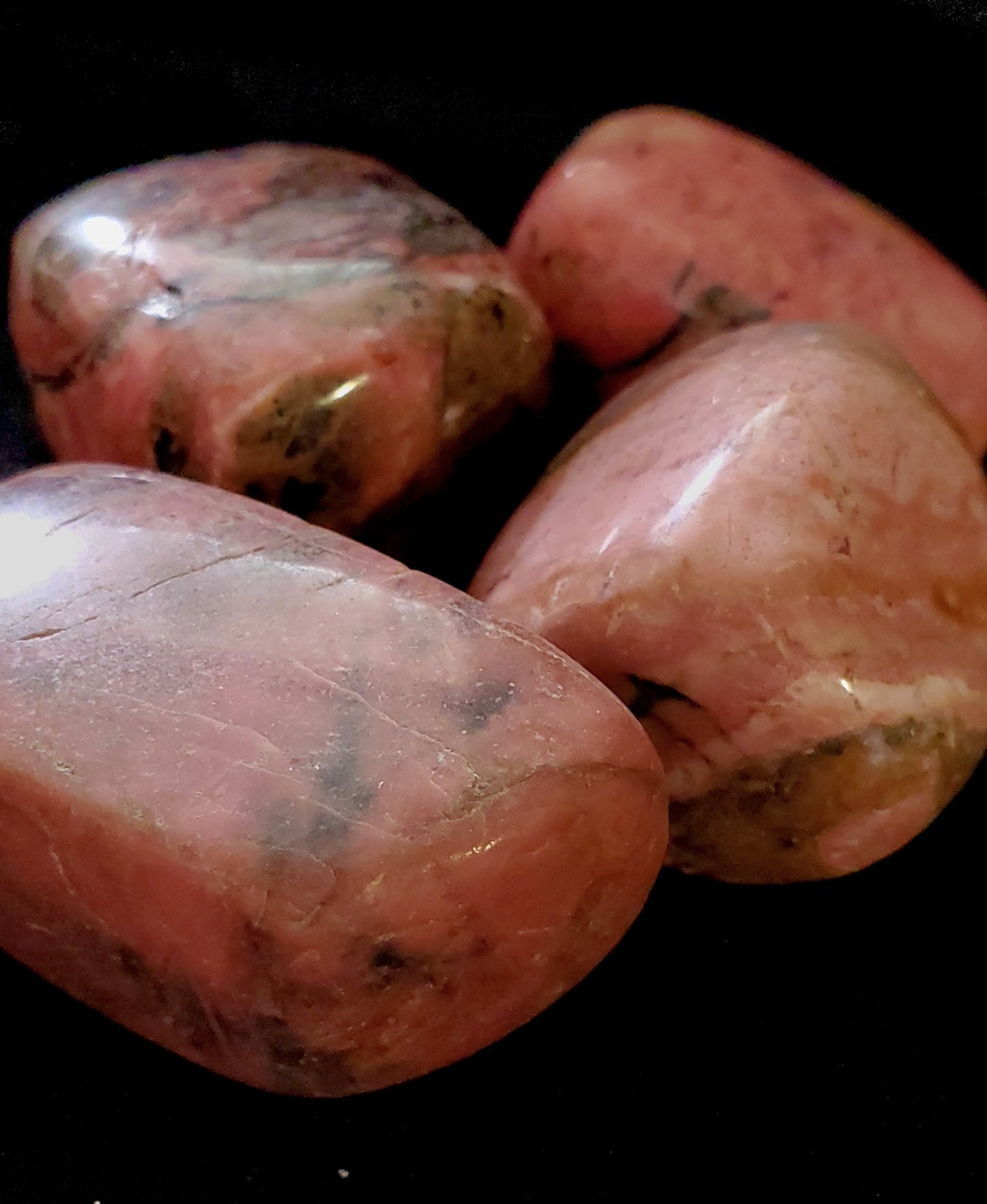 Rhodonite Tumbles