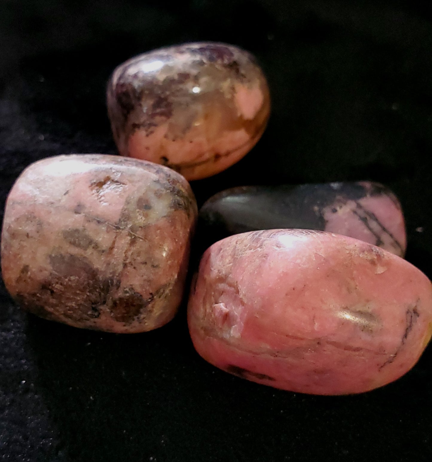 Rhodonite Tumbles