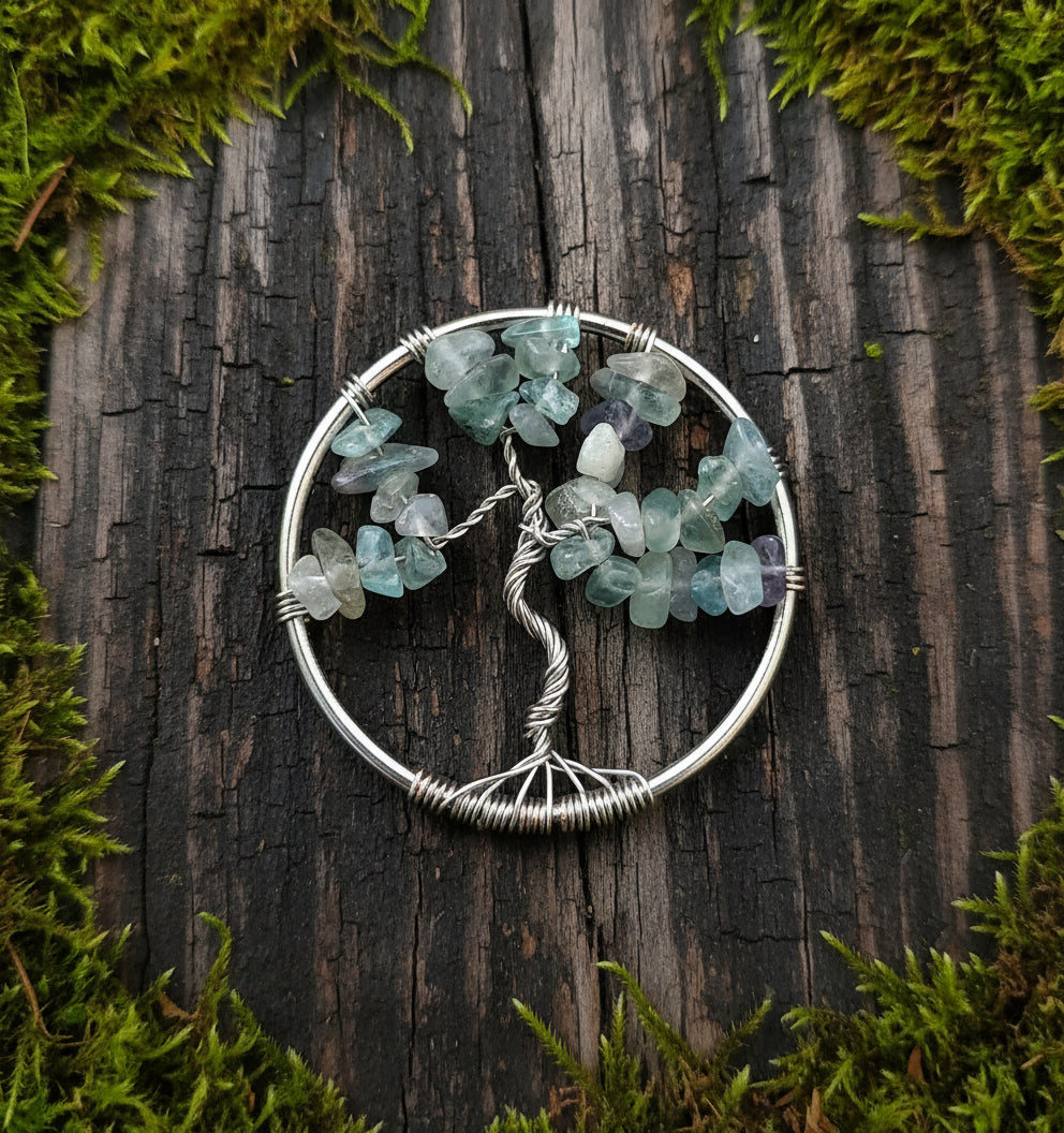 Fluorite Tree of Life Suncatcher