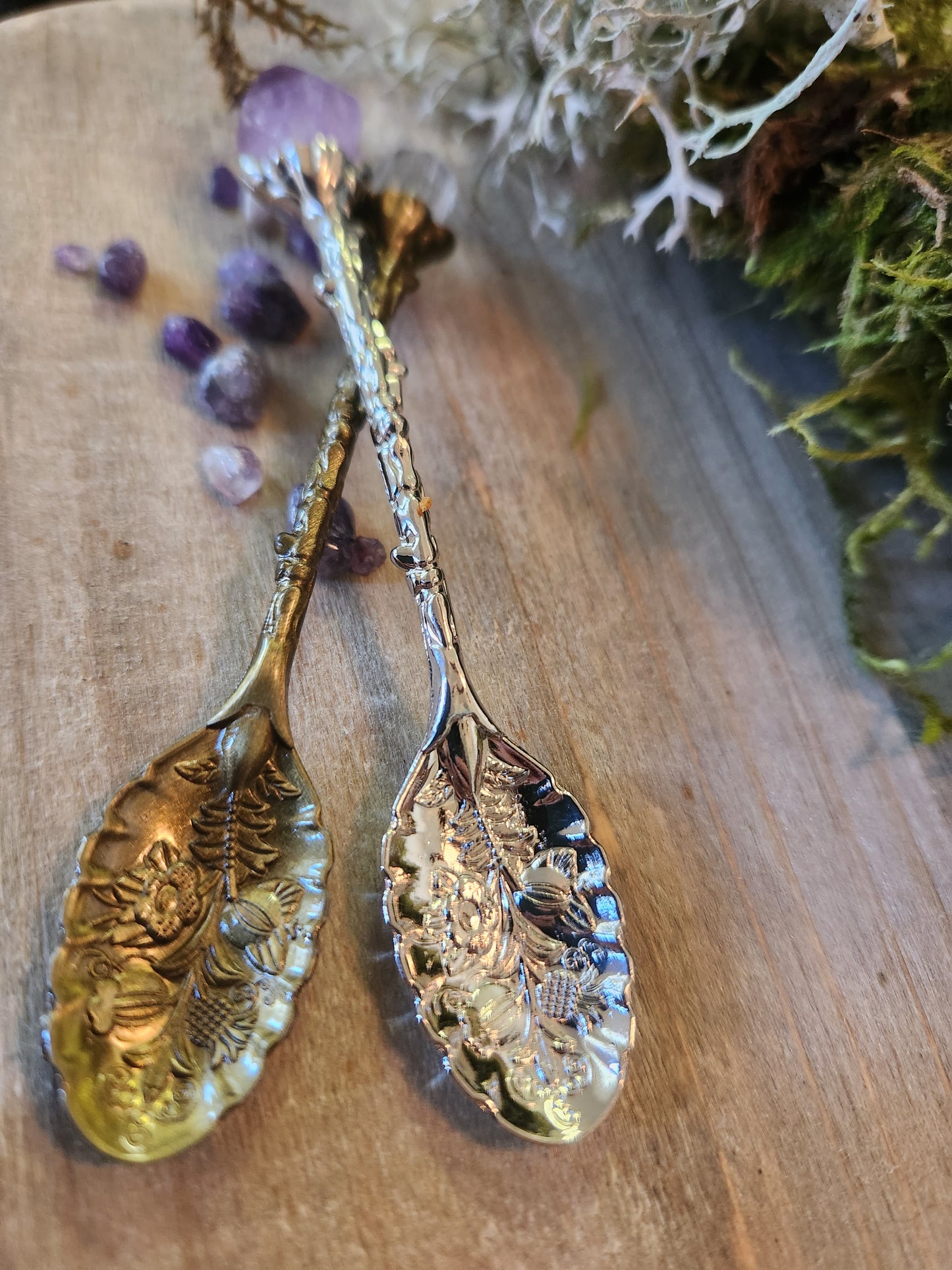Crystal Tea Spoons