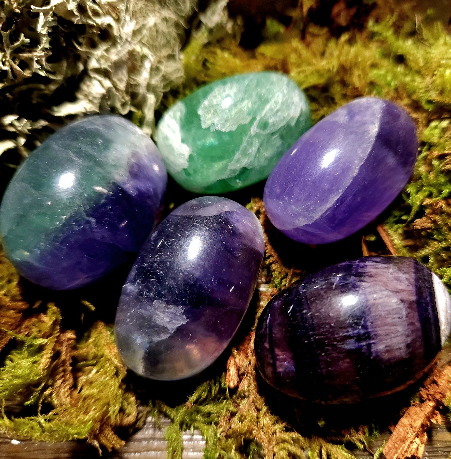 Fluorite Tumbles