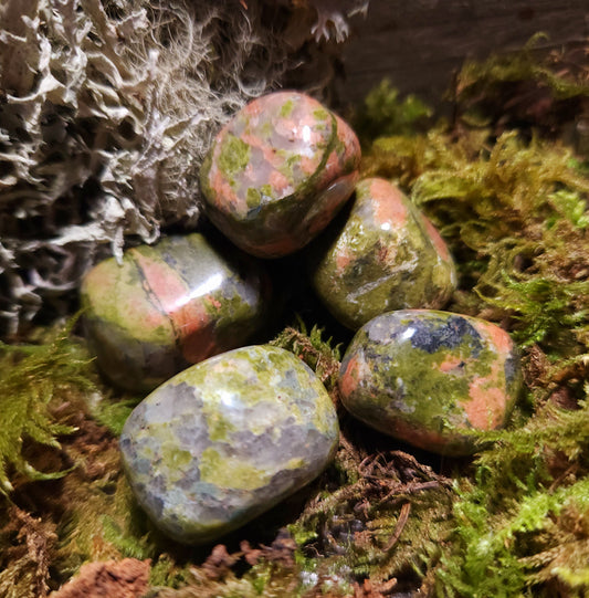 Unakite Tumbles