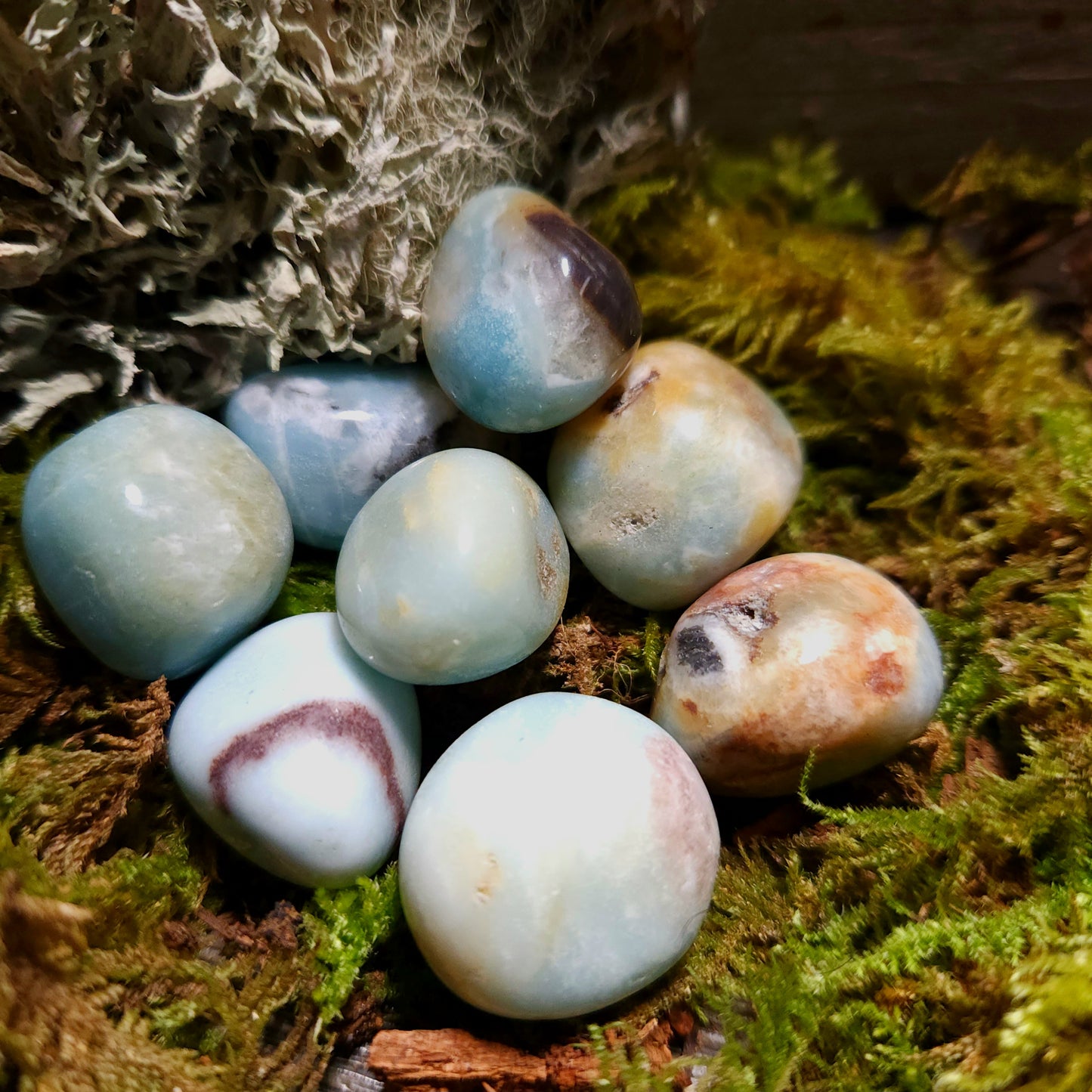 Caribbean Calcite Tumbles