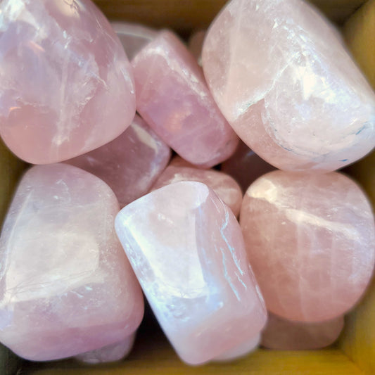 Rose Quartz Tumbles